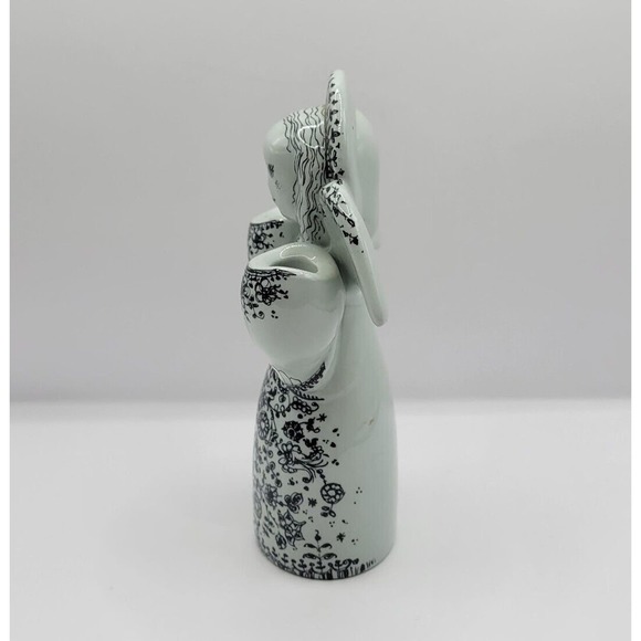 Vintage Nymolle Denmark Ceramic Angel Candleholder by Jacob E Bang - Picture 4 of 8